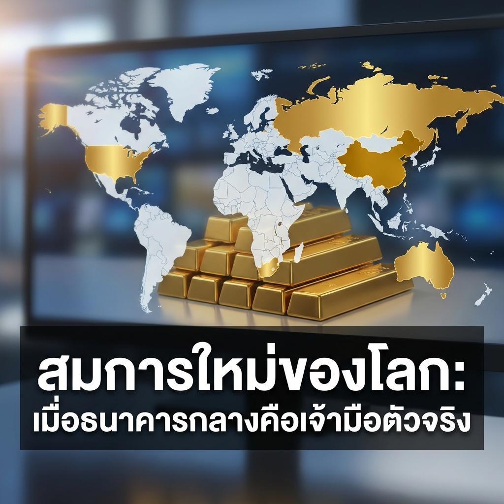 สมการใหม่ของโลก: เมื่อธนาคารกลางคือเจ้ามือตัวจริง