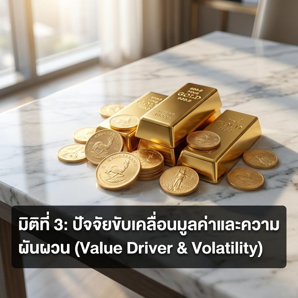 มิติที่ 3: ปัจจัยขับเคลื่อนมูลค่าและความผันผวน (Value Driver & Volatility)