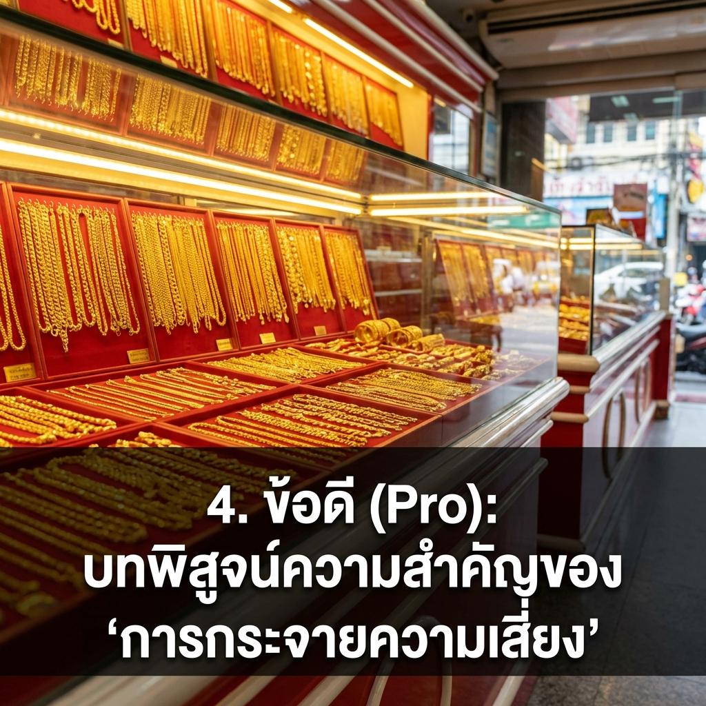 4. ข้อดี (Pro): บทพิสูจน์ความสำคัญของ ‘การกระจายความเสี่ยง’