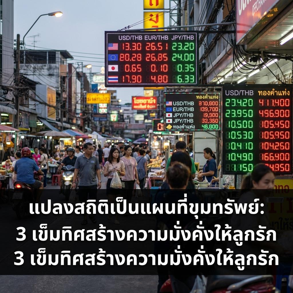 แปลงสถิติเป็นแผนที่ขุมทรัพย์: 3 เข็มทิศสร้างความมั่งคั่งให้ลูกรัก