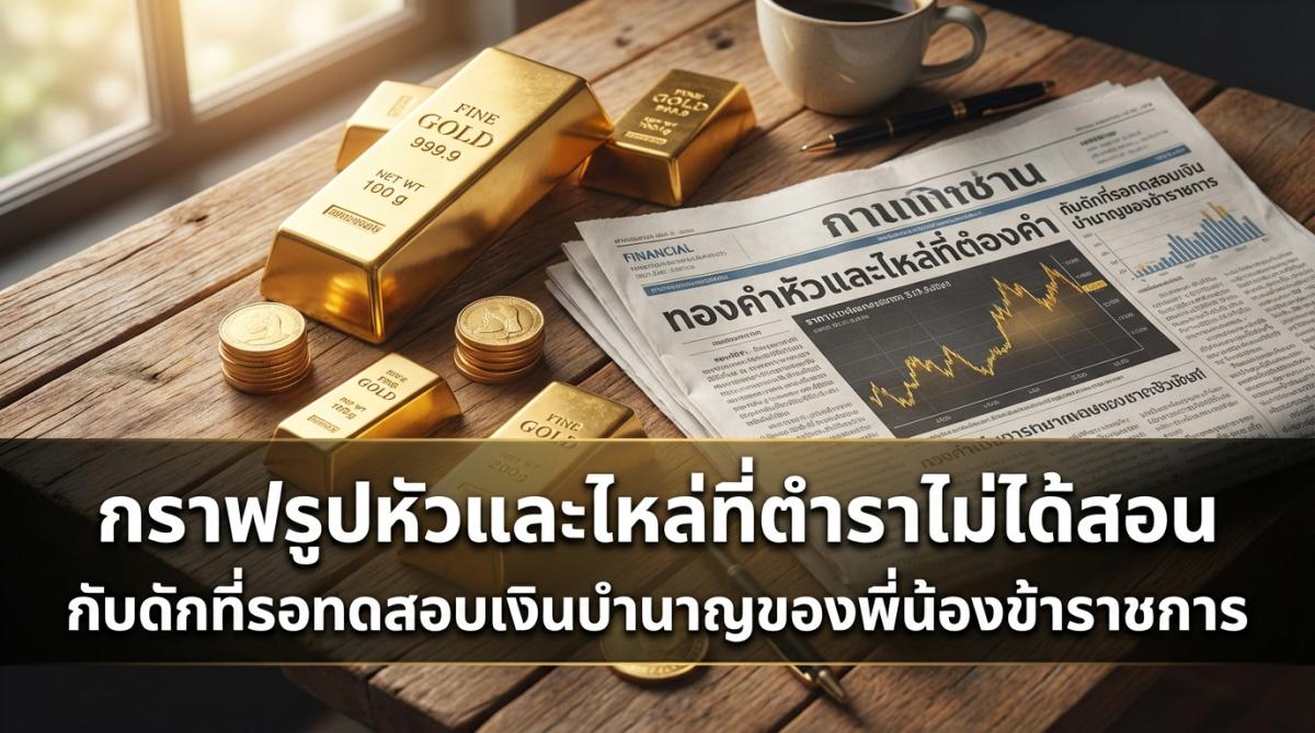 กราฟรูปหัวและไหล่ที่ตำราไม่ได้สอน กับดักที่รอทดสอบเงินบำนาญของพี่น้องข้าราชการ