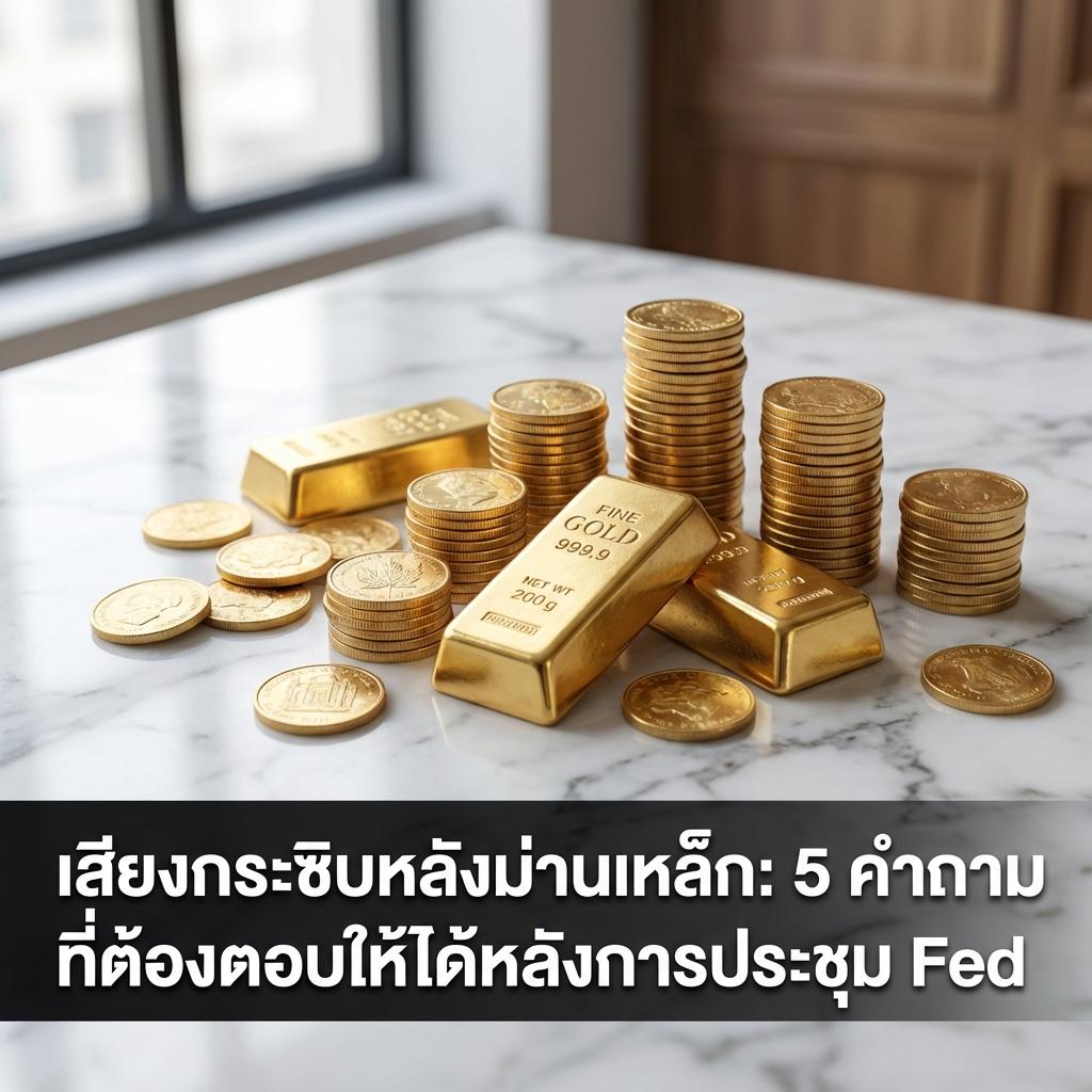 เสียงกระซิบหลังม่านเหล็ก: 5 คำถามที่ต้องตอบให้ได้หลังการประชุม Fed