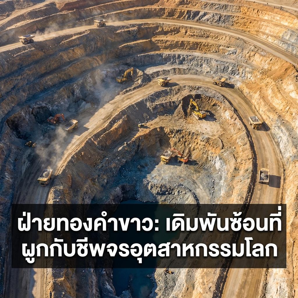 ฝ่ายทองคำขาว: เดิมพันซ้อนที่ผูกกับชีพจรอุตสาหกรรมโลก